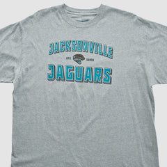 Jacksonville Jaguars Reebok 2000s T-shirt Heather Gray Vintage | Fanatics