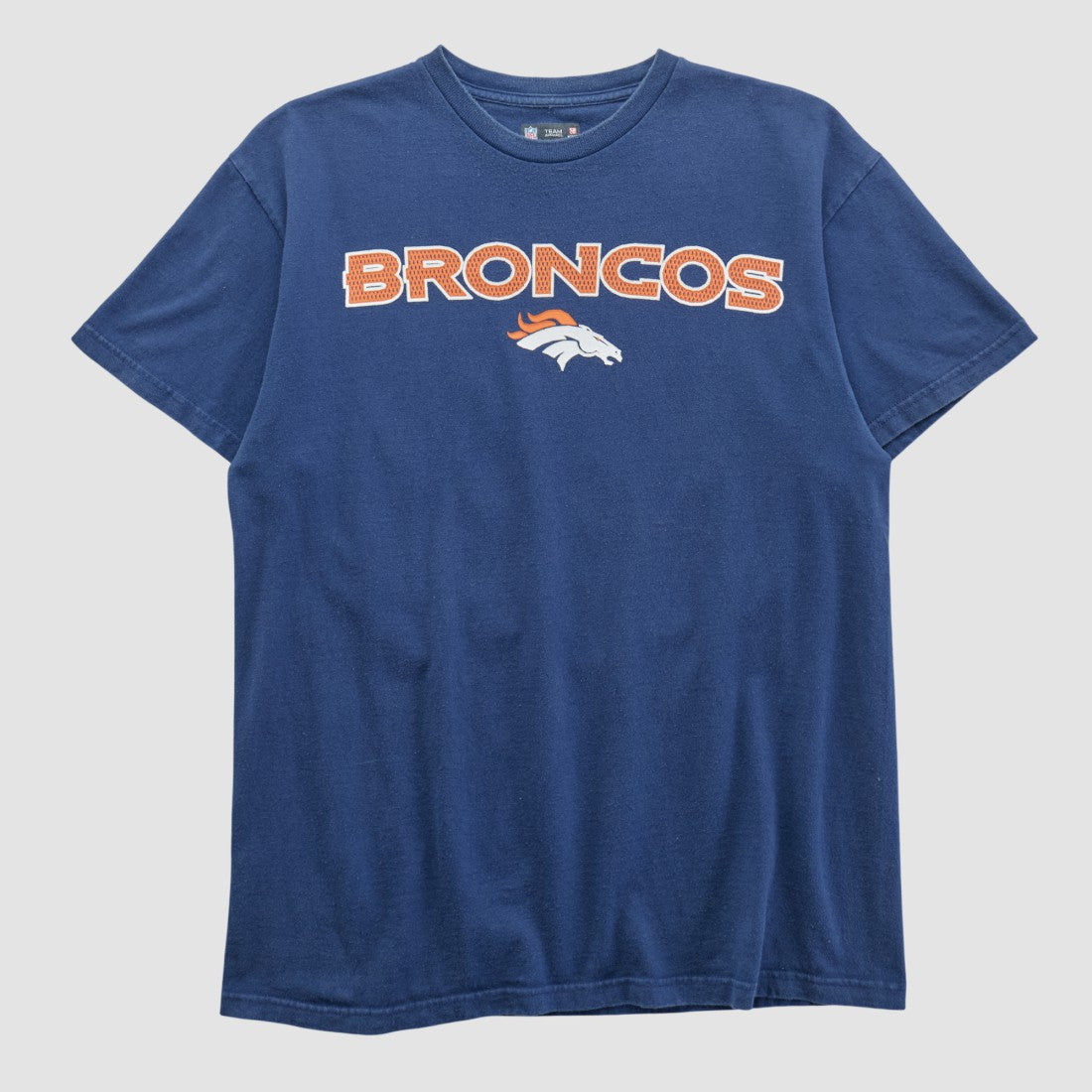 Denver Broncos NFL 2010s T-shirt Navy Vintage | Fanatics