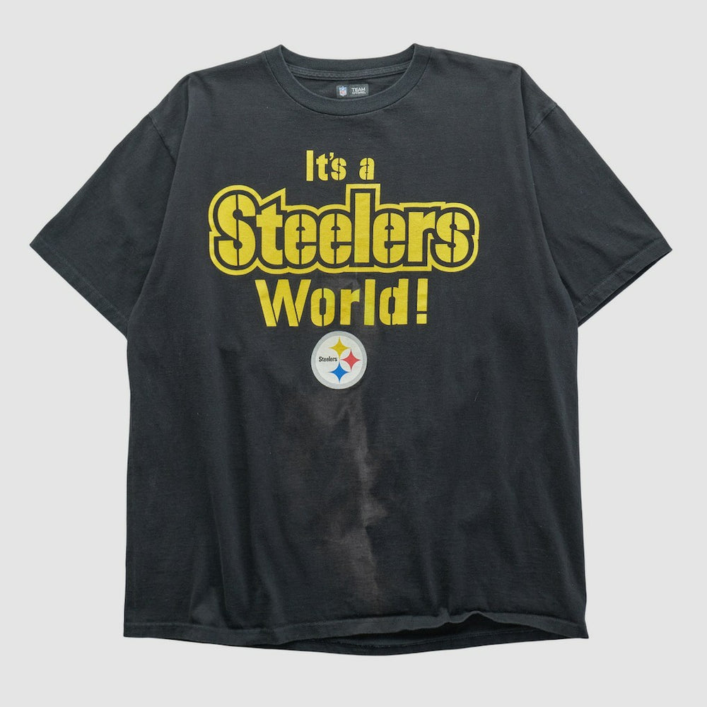 Pittsburgh Steelers NFL 2010s T-shirt Black Vintage | Fanatics