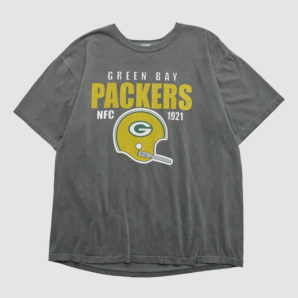 Green Bay Packers NFL 2010s T-shirt Charcoal Vintage | Fanatics