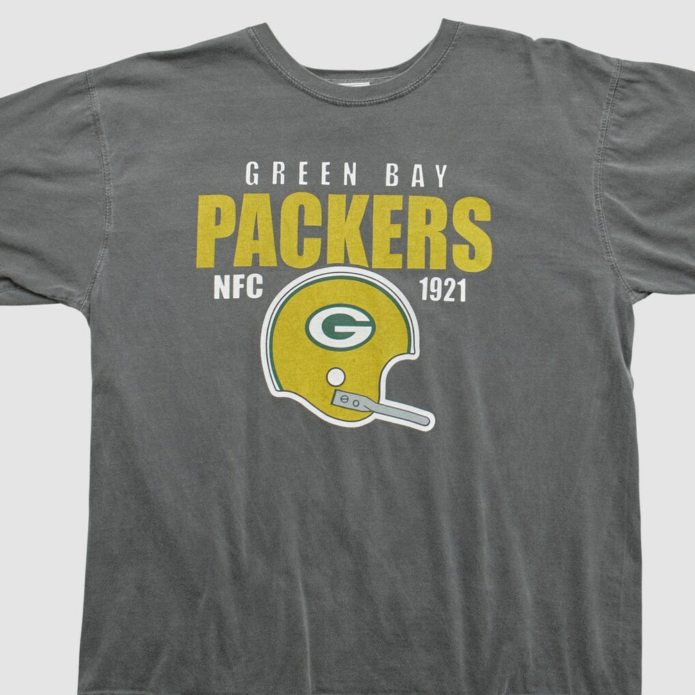 Green Bay Packers NFL 2010s T-shirt Charcoal Vintage | Fanatics