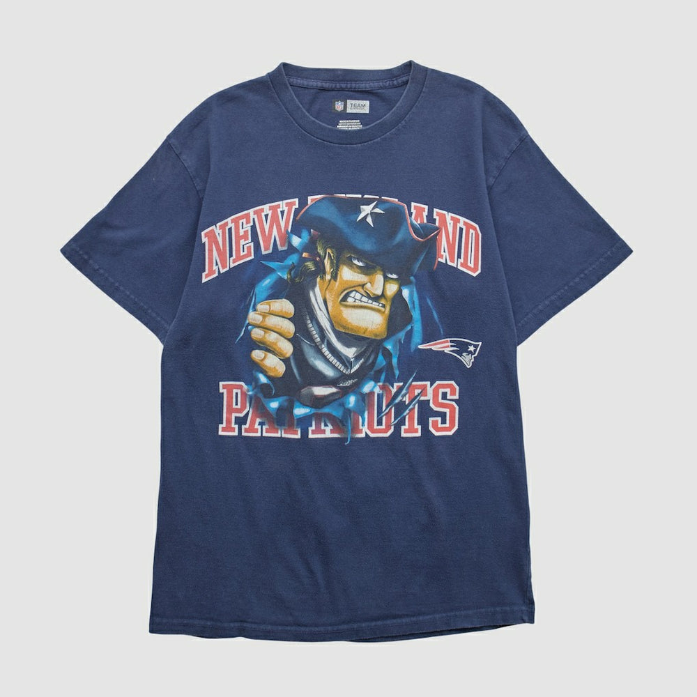 New England Patriots NFL 2010s T-shirt Navy Vintage | Fanatics