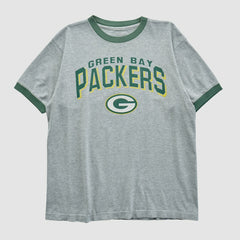 Green Bay Packers Reebok 2000s T-shirt Heather Gray Vintage | Fanatics
