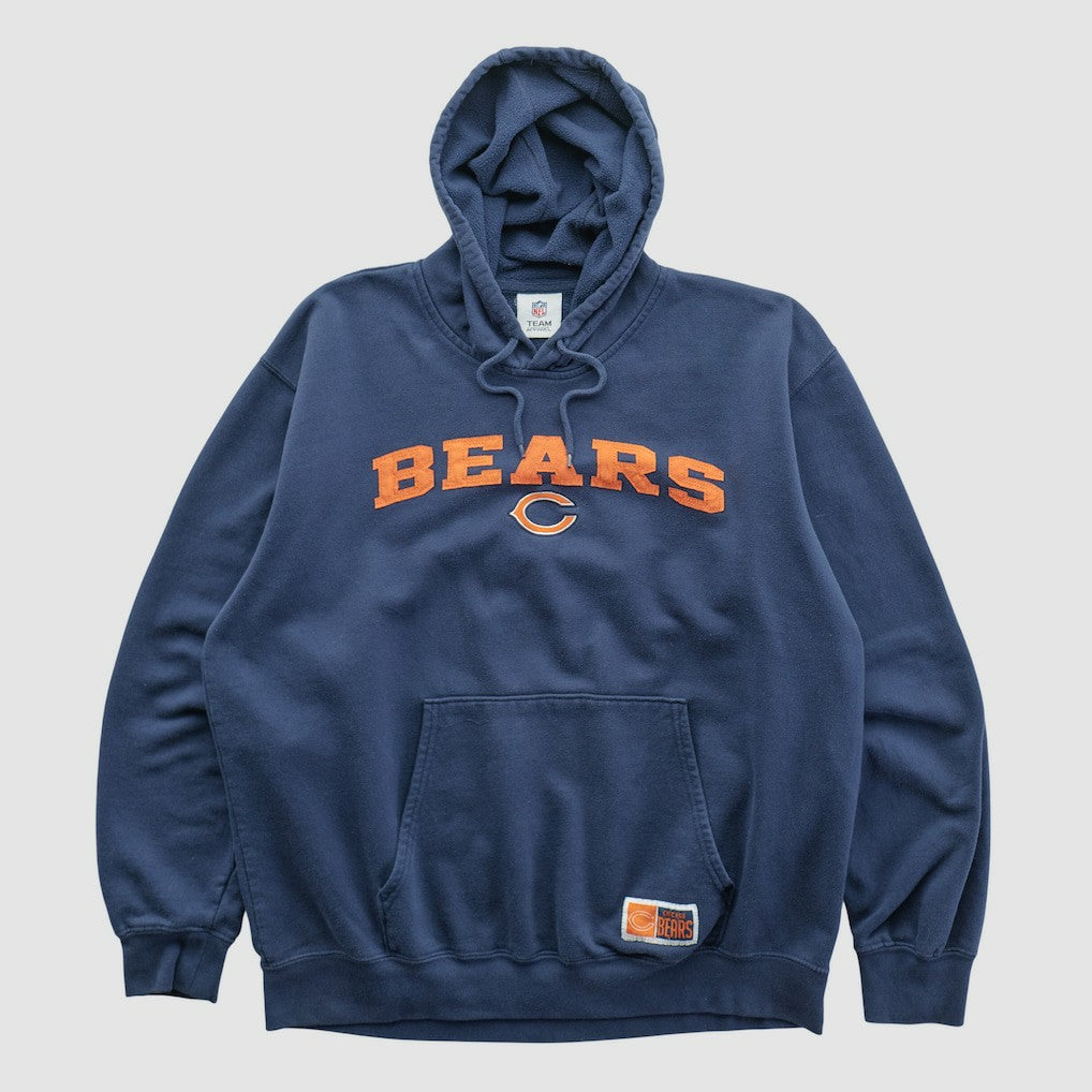 Chicago Bears NFL 2010s Hooded Pullover Sweatshirt Navy Vintage | Fanatics