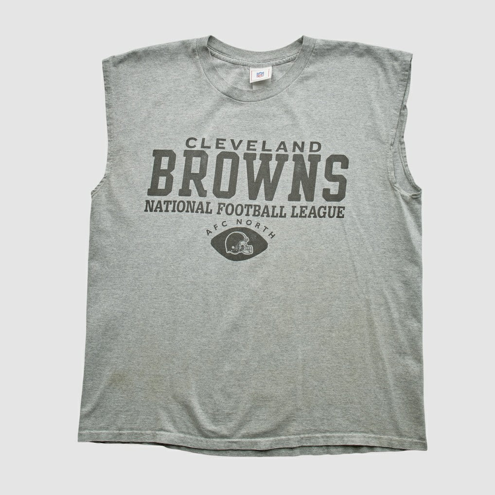 Cleveland Browns NFL 2000s Tank Heather Gray Vintage | Fanatics