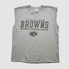 Cleveland Browns NFL 2000s Tank Heather Gray Vintage | Fanatics