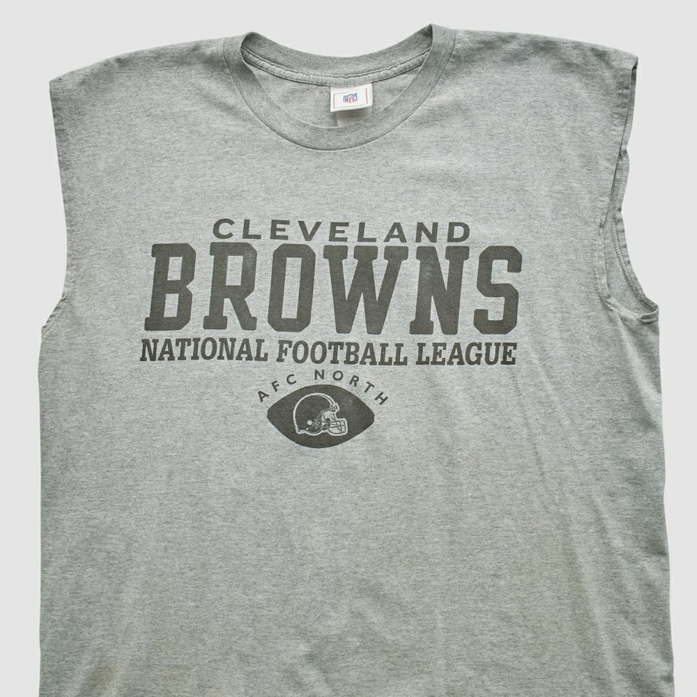 Cleveland Browns NFL 2000s Tank Heather Gray Vintage | Fanatics