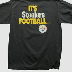 Pittsburgh Steelers NFL 2000s T-shirt Black Vintage | Fanatics