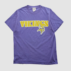 Minnesota Vikings NFL 2000s T-shirt Purple Vintage | Fanatics