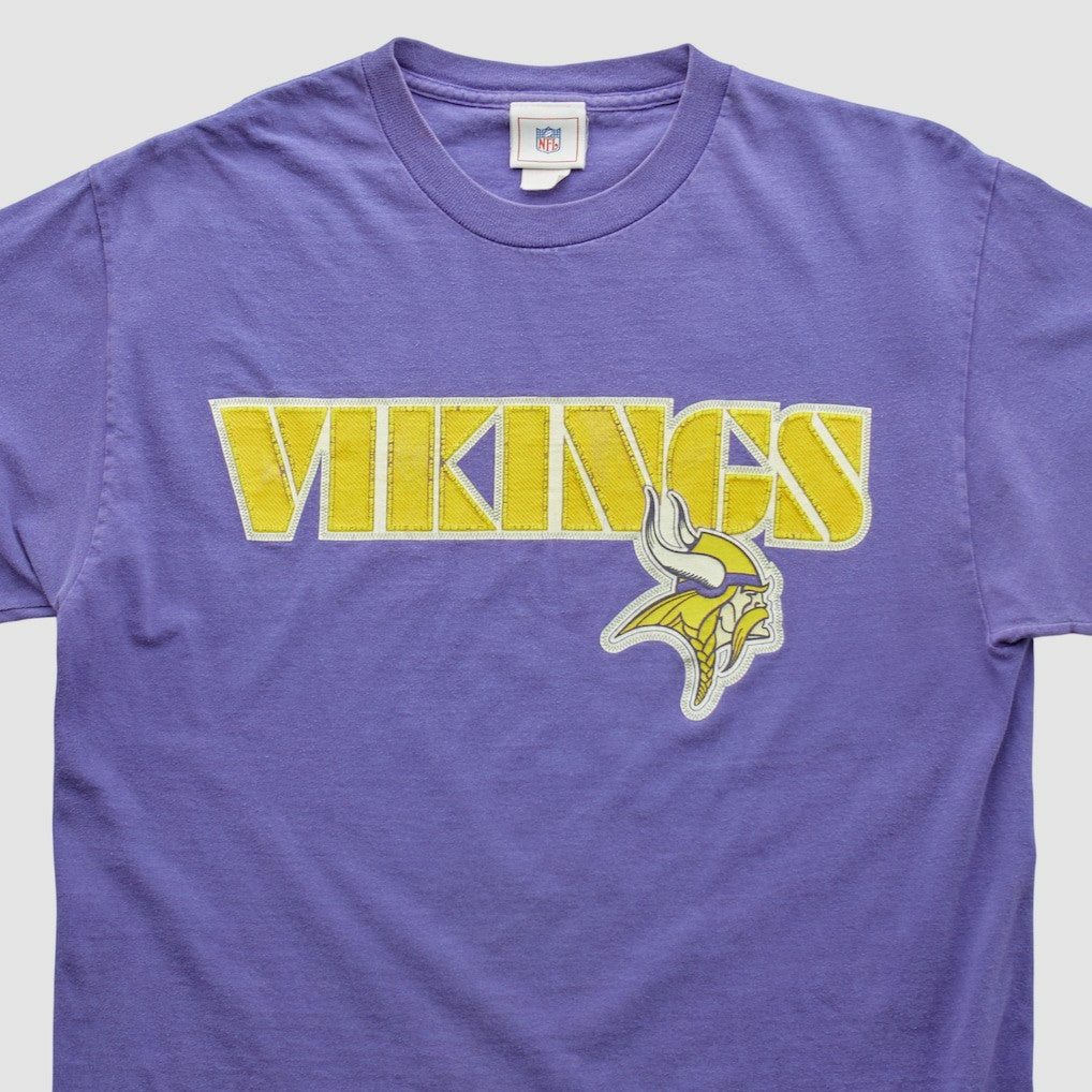 Minnesota Vikings NFL 2000s T-shirt Purple Vintage | Fanatics