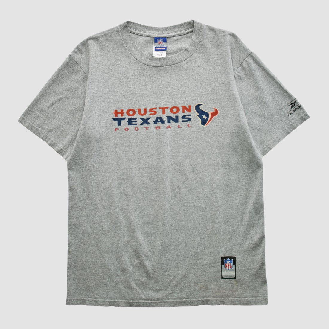 Houston Texans Reebok 2000s T-shirt Heather Gray Vintage | Fanatics