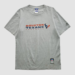 Houston Texans Reebok 2000s T-shirt Heather Gray Vintage | Fanatics