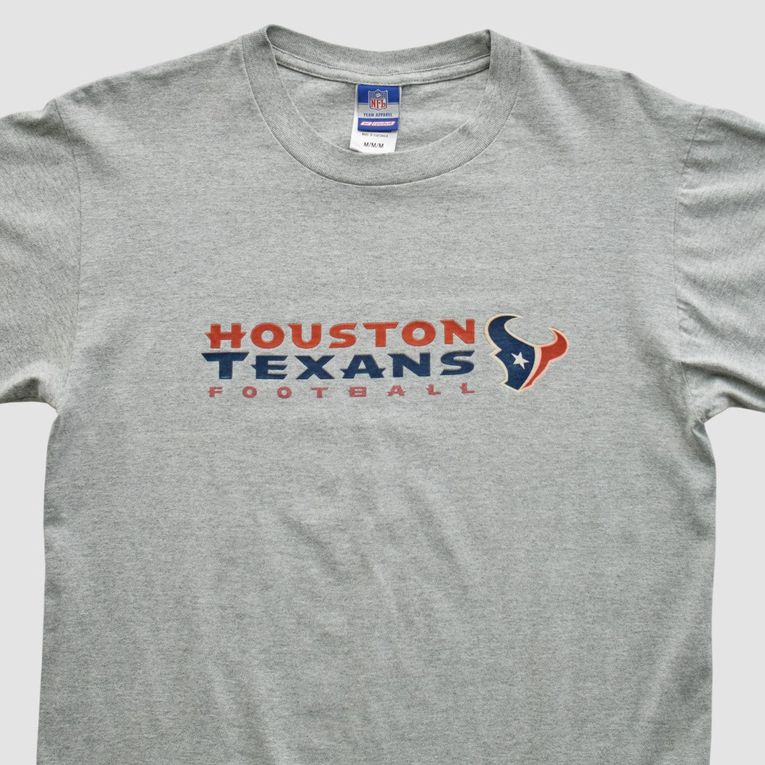 Houston Texans Reebok 2000s T-shirt Heather Gray Vintage | Fanatics