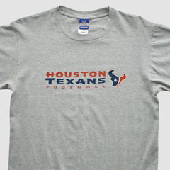 Houston Texans Reebok 2000s T-shirt Heather Gray Vintage | Fanatics