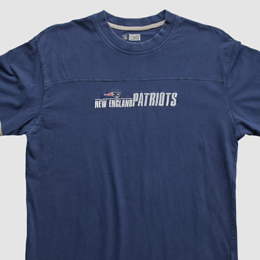 New England Patriots NFL 2000s Long Sleeve T-shirt Navy Vintage | Fanatics