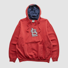 St. Louis Cardinals Genuine Merchandise 2000s Hooded Pullover Sweatshirt - MLB