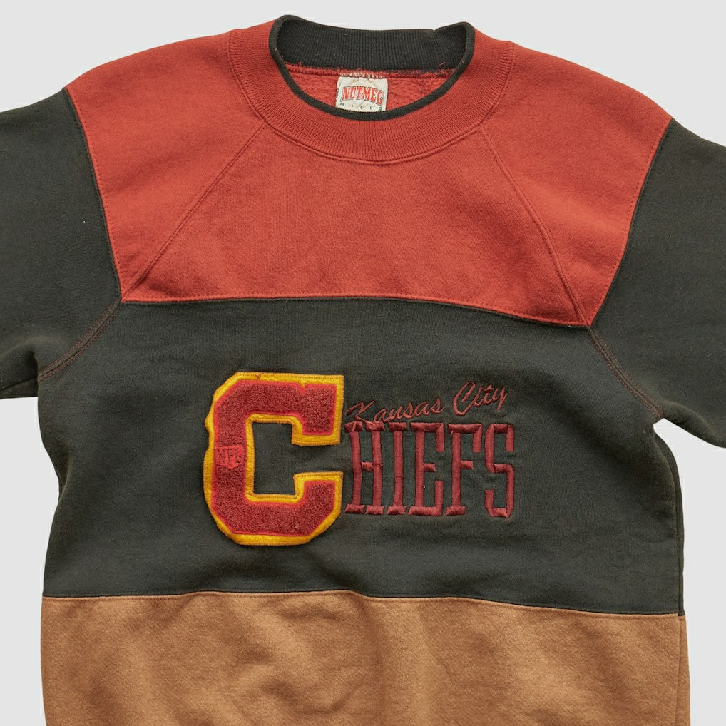 Kansas City Chiefs Nutmeg Mills 90s Pullover Sweatshirt Clay Vintage | Fanatics