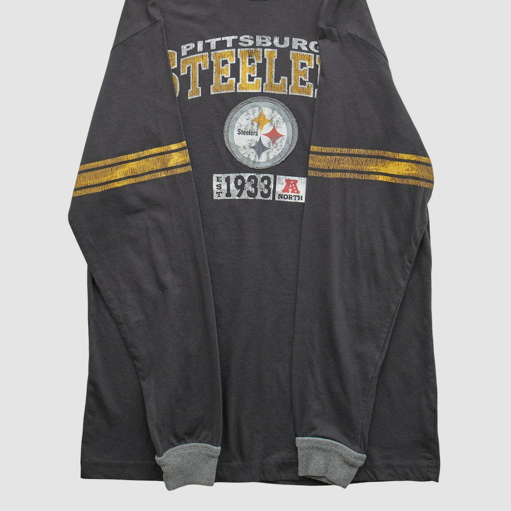 Pittsburgh Steelers NFL 2010s Long Sleeve T-shirt Black Vintage | Fanatics