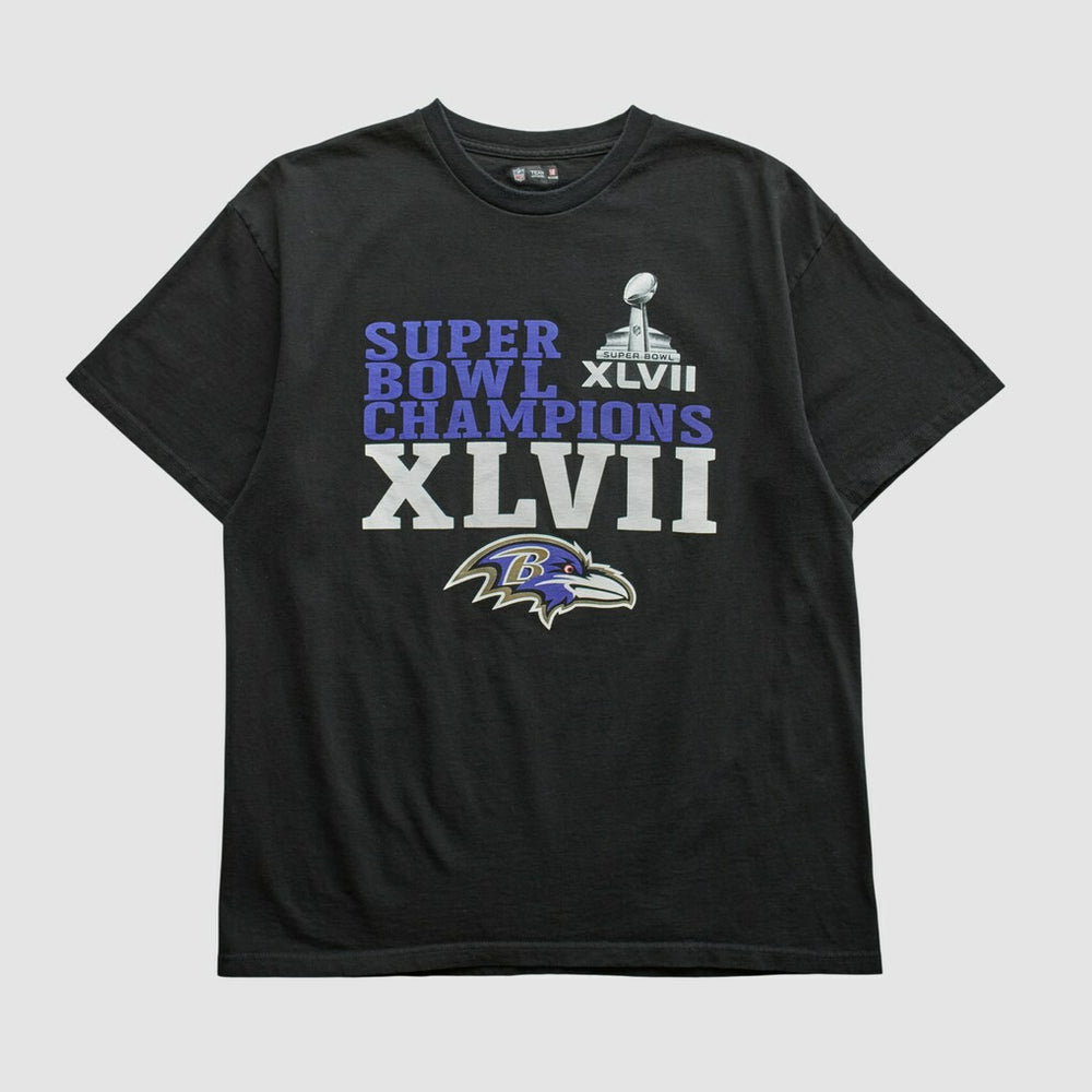 Baltimore Ravens NFL 2013 T-shirt Black Vintage | Fanatics