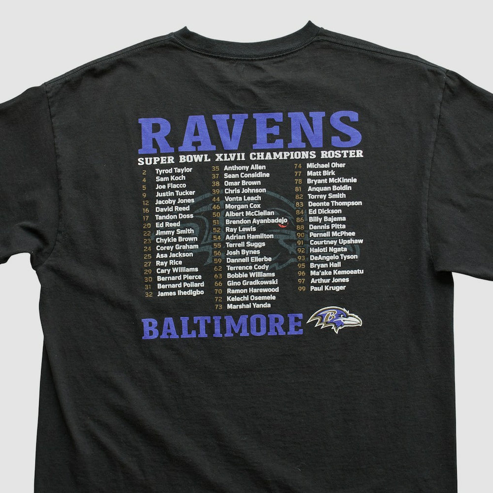 Baltimore Ravens NFL 2013 T-shirt Black Vintage | Fanatics