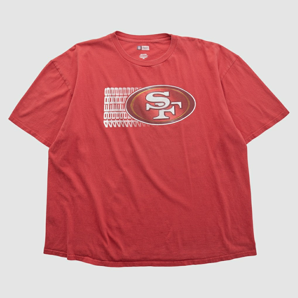 San Francisco 49ers NFL 2000s T-shirt Red Vintage | Fanatics