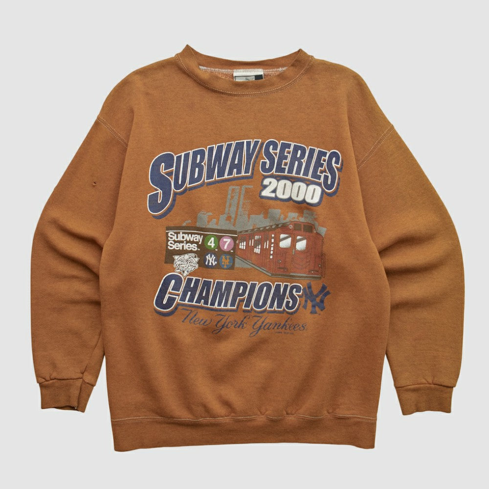 New York Yankees Puma 2000 Pullover Sweatshirt - MLB