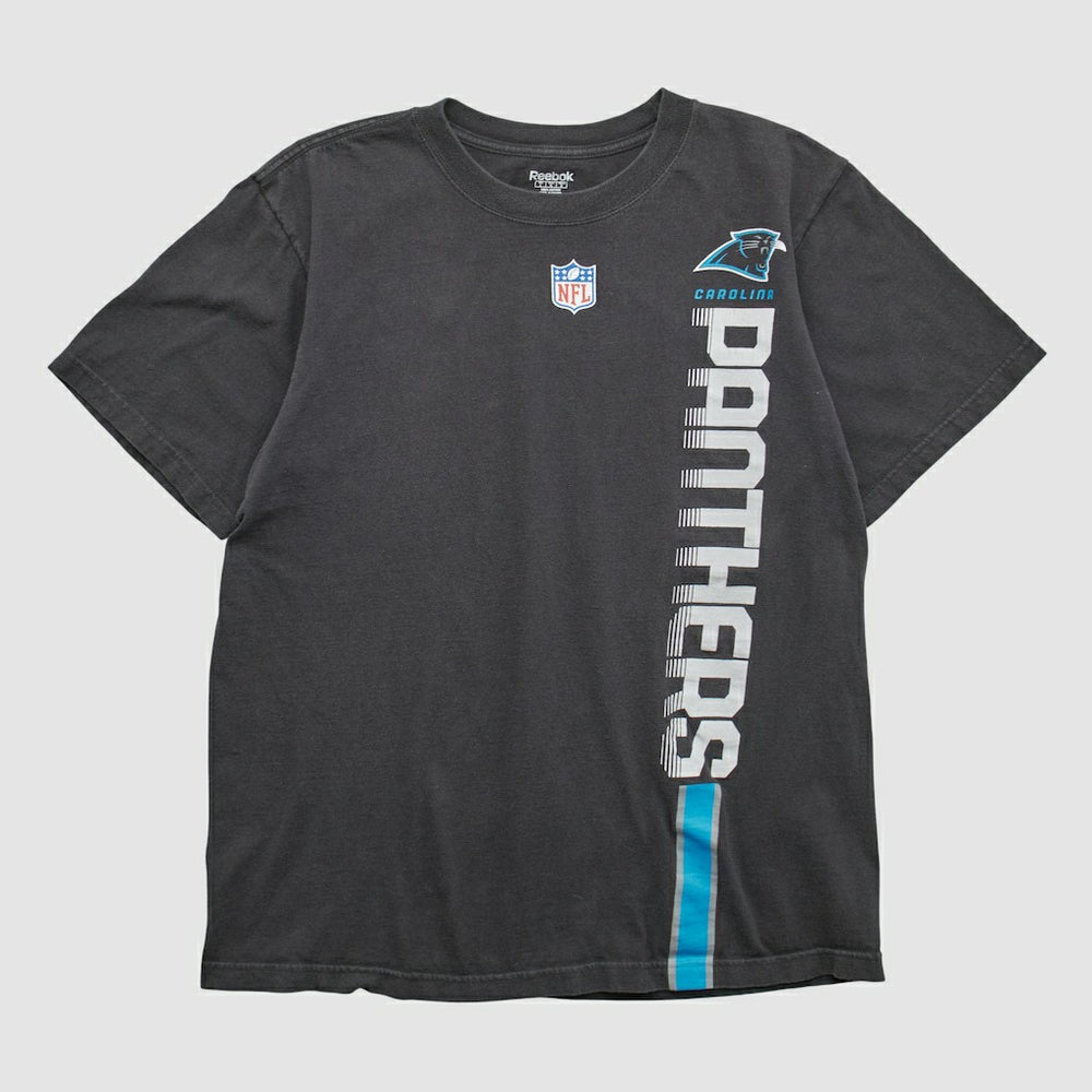 Carolina Panthers Reebok 2000s T-shirt Black Vintage | Fanatics