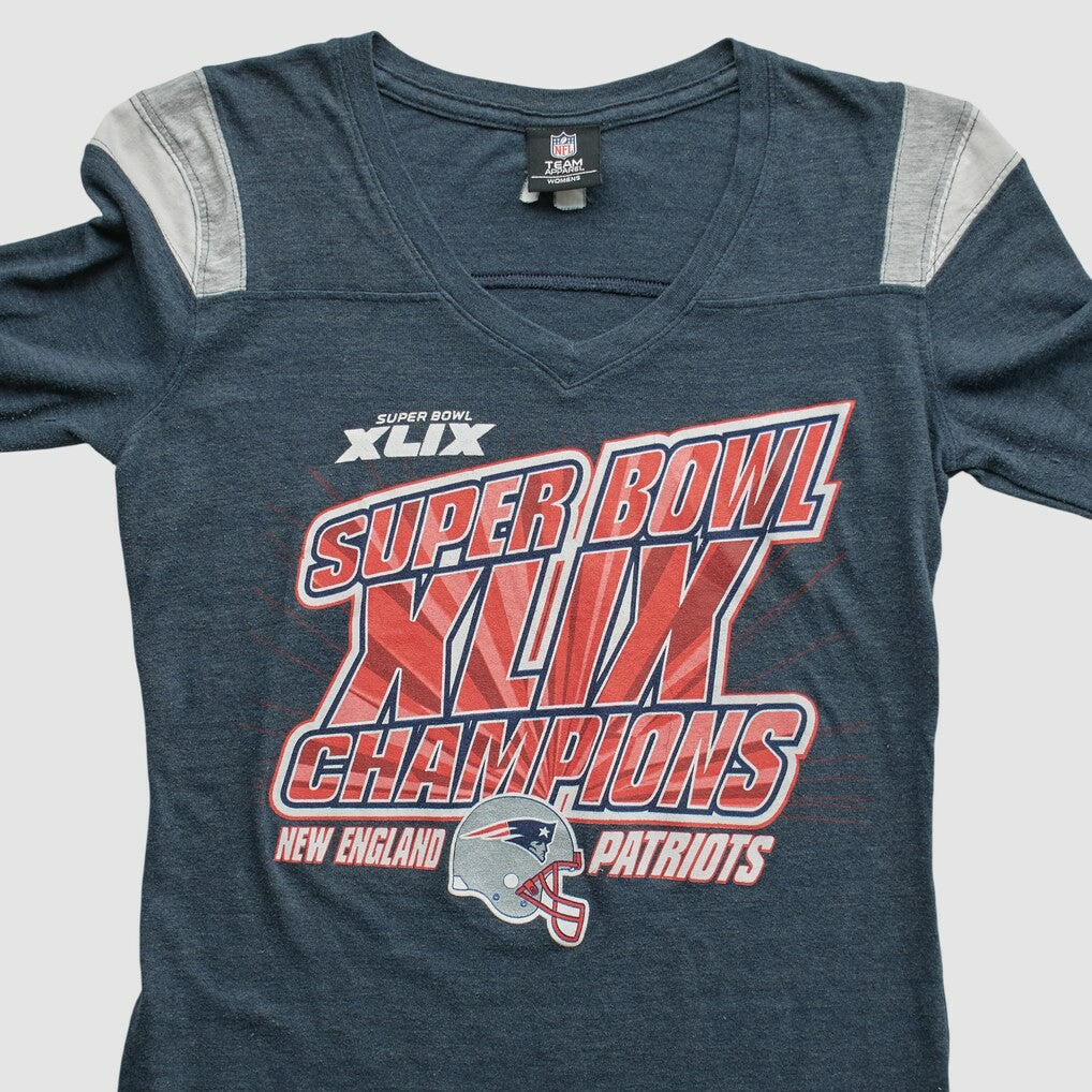 Super Bowl XLIX Team Edition Apparel 2015 Long Sleeve T-shirt Navy Vintage | Fanatics