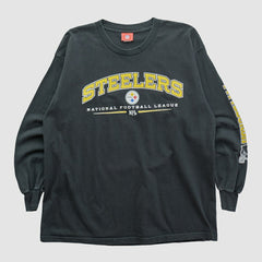 Pittsburgh Steelers NFL 2000s Long Sleeve T-shirt Black Vintage | Fanatics