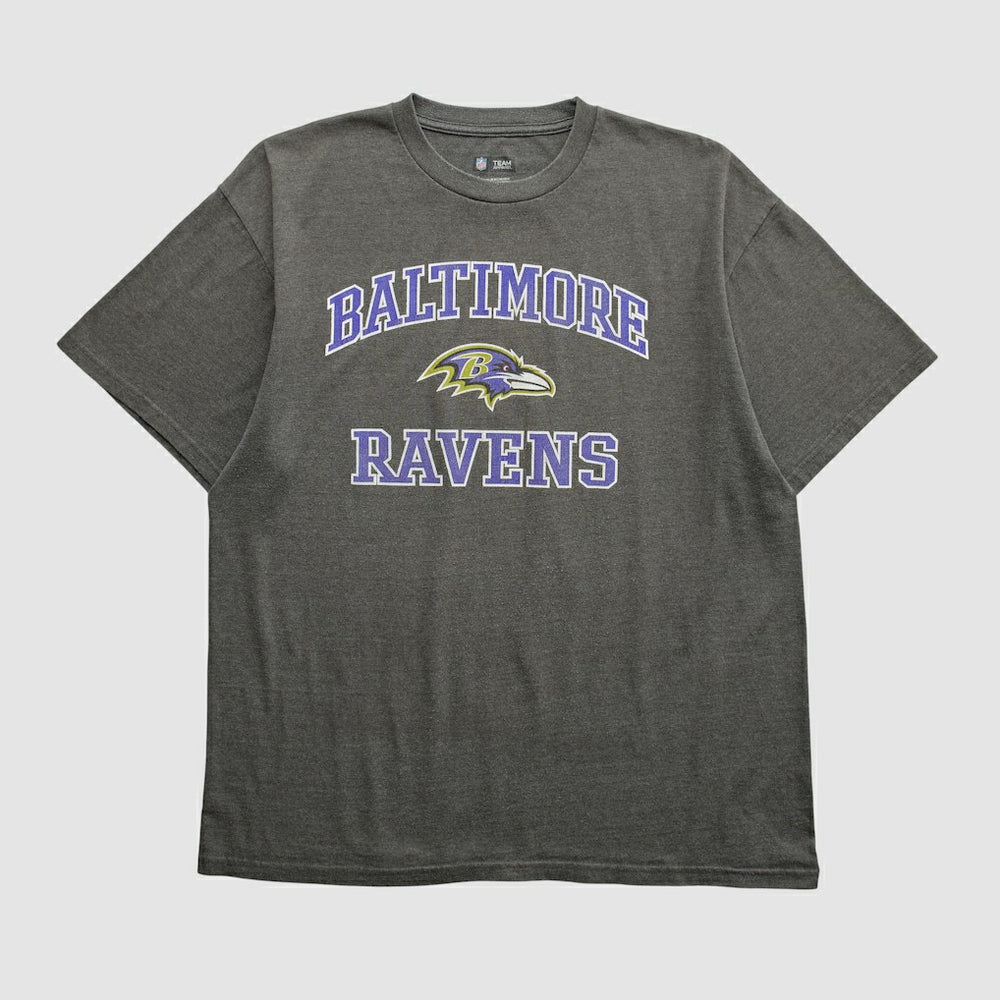 Baltimore Ravens NFL 2010s T-shirt Dark Heather Gray Vintage | Fanatics
