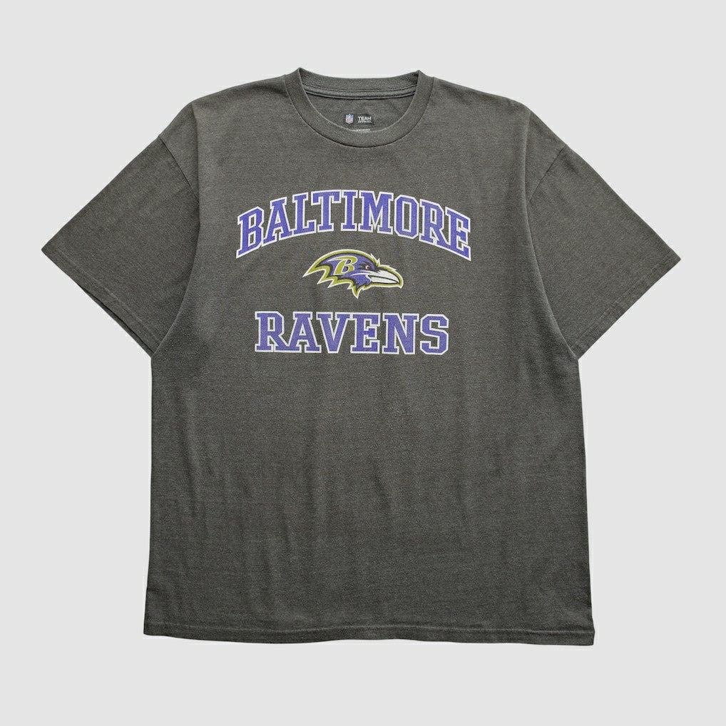 Baltimore Ravens NFL 2010s T-shirt Dark Heather Gray Vintage | Fanatics