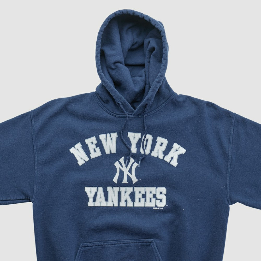New York Yankees Stitches 2010s Hooded Pullover Sweatshirt - MLB