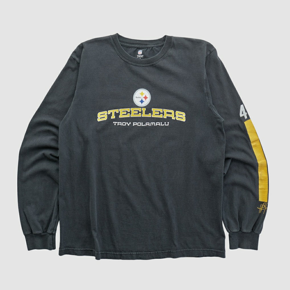Pittsburgh Steelers NFL 2010s Long Sleeve T-shirt Black Vintage | Fanatics