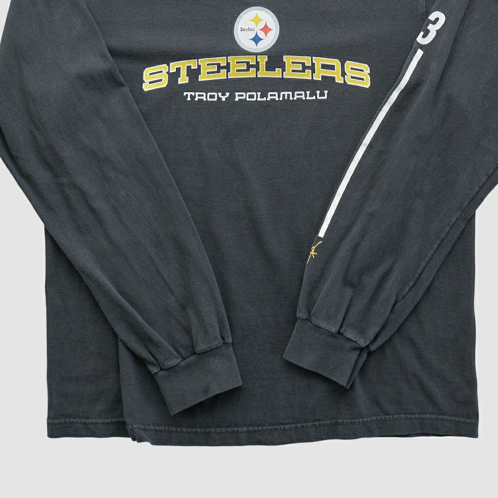 Pittsburgh Steelers NFL 2010s Long Sleeve T-shirt Black Vintage | Fanatics