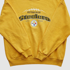 Pittsburgh Steelers NFL 2000s Pullover Sweatshirt Yellow Vintage | Fanatics