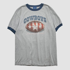 Dallas Cowboys Cowboys Authentic Apparel 2000s T-shirt Heather Gray Vintage | Fanatics