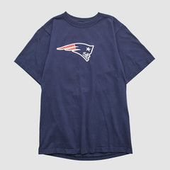 New England Patriots Reebok 2000s T-shirt Navy Vintage | Fanatics