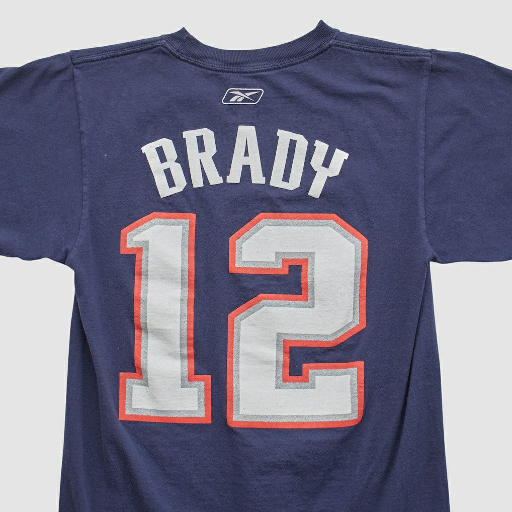 New England Patriots Reebok 2000s T-shirt Navy Vintage | Fanatics
