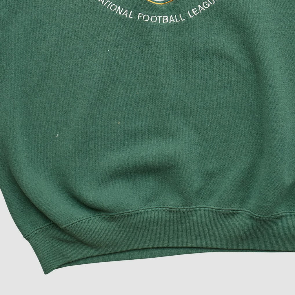 Green Bay Packers Nutmeg 90s Pullover Sweatshirt Green Vintage | Fanatics
