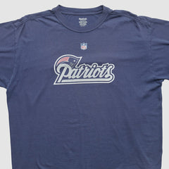 New England Patriots Reebok 2000s T-shirt Navy Vintage | Fanatics