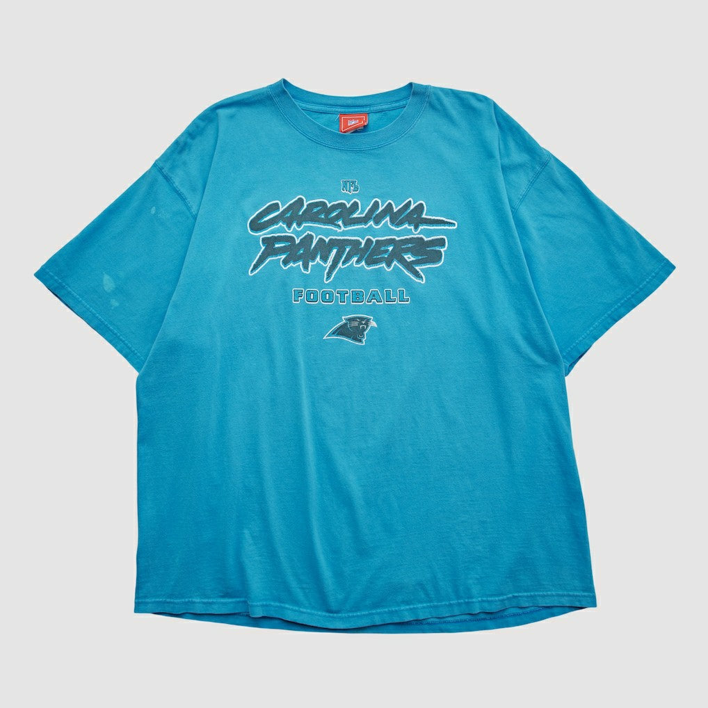 Carolina Panthers NFL 2000s T-shirt Blue Vintage | Fanatics