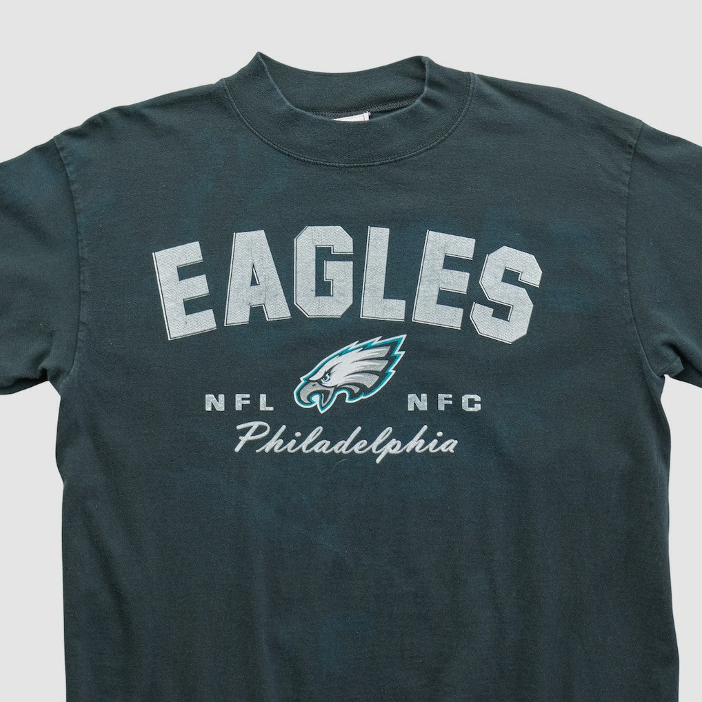 Philadelphia Eagles NFL 2000s Long Sleeve T-shirt Charcoal Vintage | Fanatics