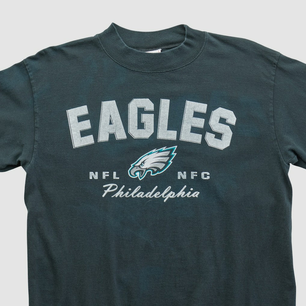 Philadelphia Eagles NFL 2000s Long Sleeve T-shirt Charcoal Vintage | Fanatics