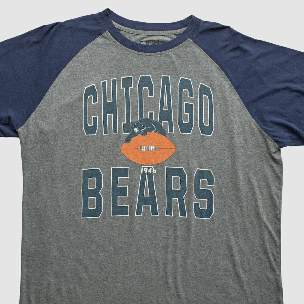 Chicago Bears NFL 2010s T-shirt Dark Heather Gray Vintage | Fanatics