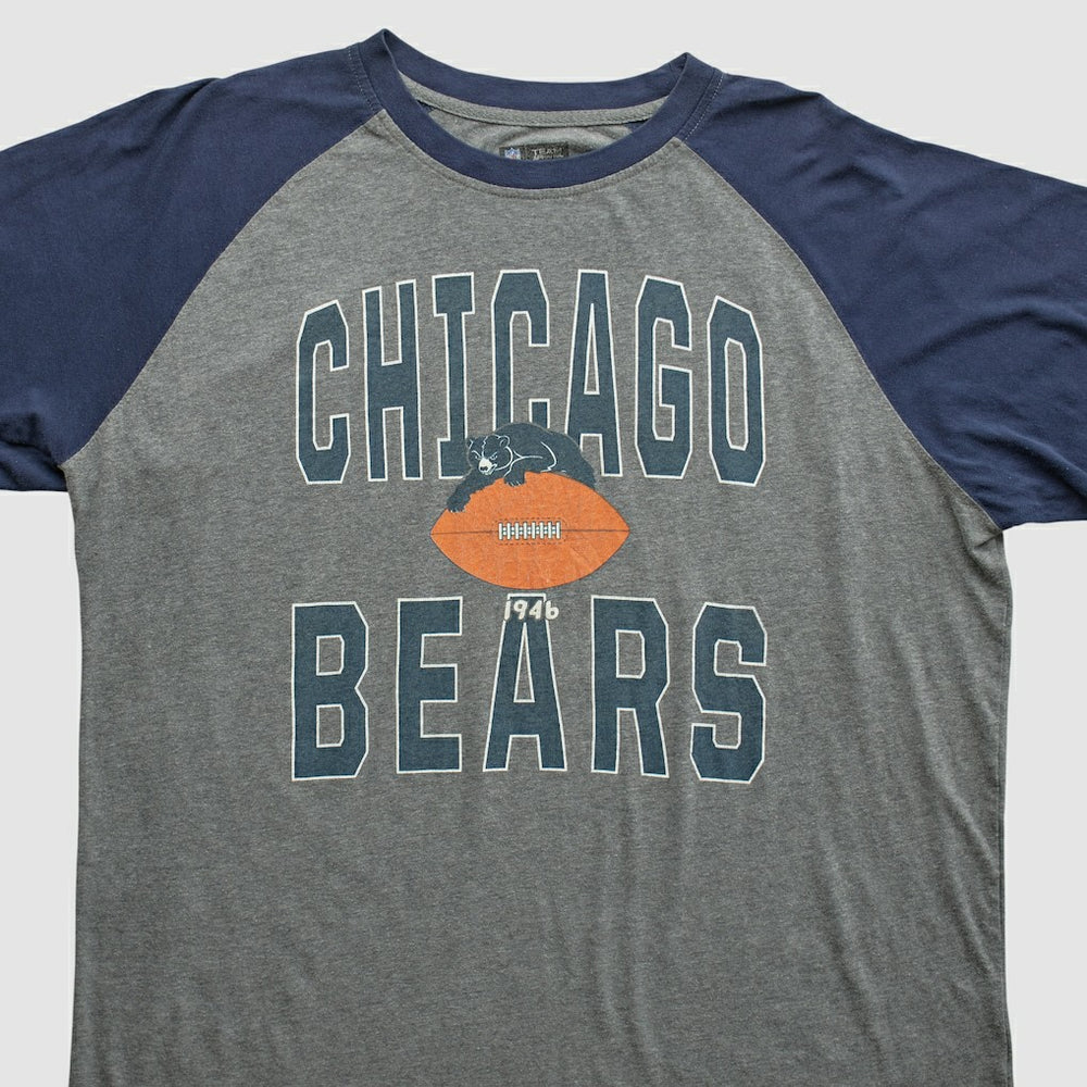 Chicago Bears NFL 2010s T-shirt Dark Heather Gray Vintage | Fanatics
