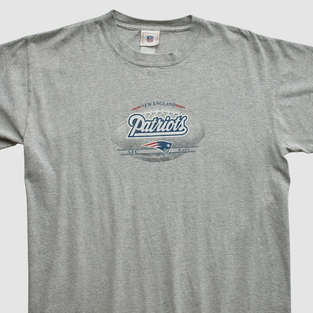 New England Patriots NFL 2000s T-shirt Heather Gray Vintage | Fanatics