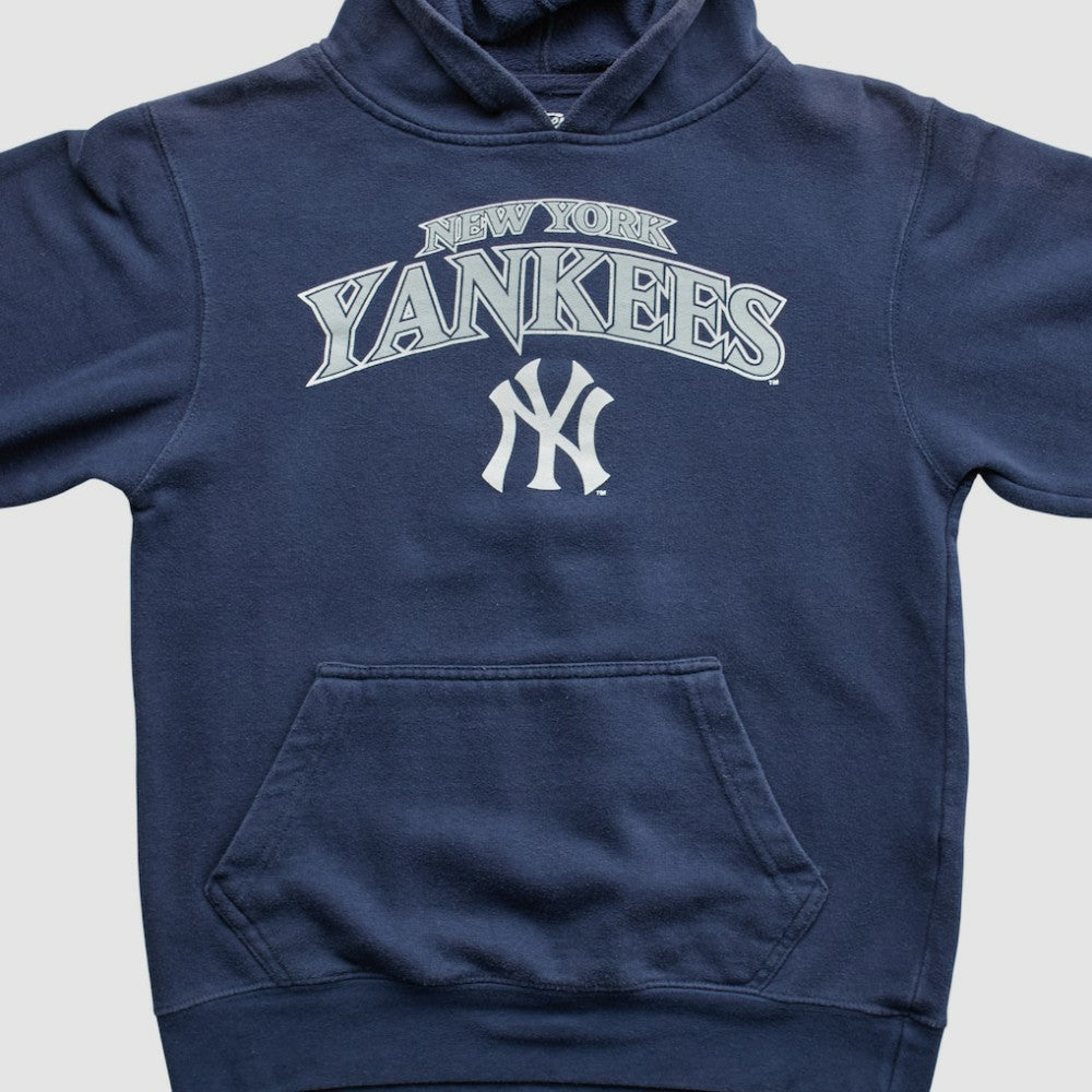 New York Yankees Stitches 2010s Hooded Pullover Sweatshirt - MLB