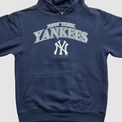 New York Yankees Stitches 2010s Hooded Pullover Sweatshirt - MLB
