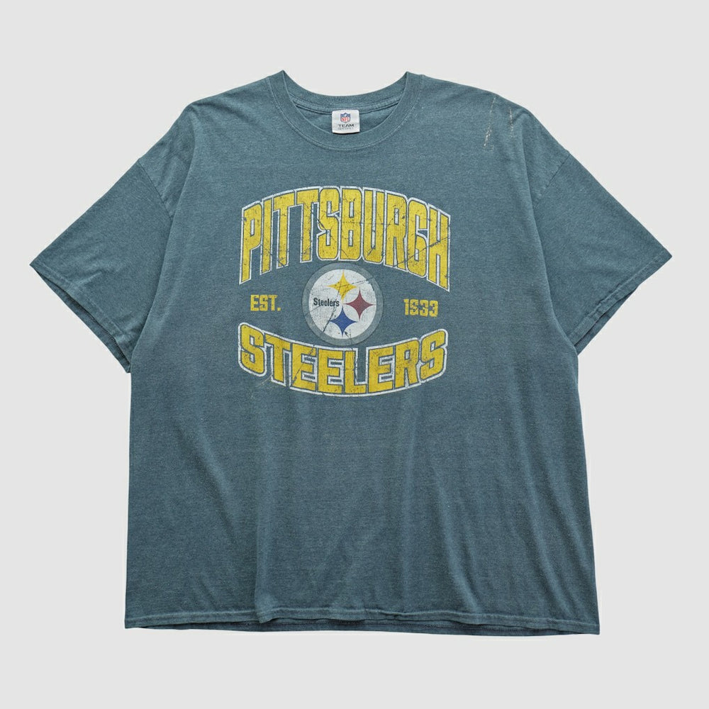 Pittsburgh Steelers NFL 2010s T-shirt Teal Vintage | Fanatics