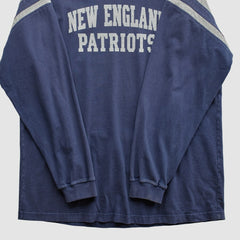 New England Patriots NFL 2000s Long Sleeve T-shirt Navy Vintage | Fanatics
